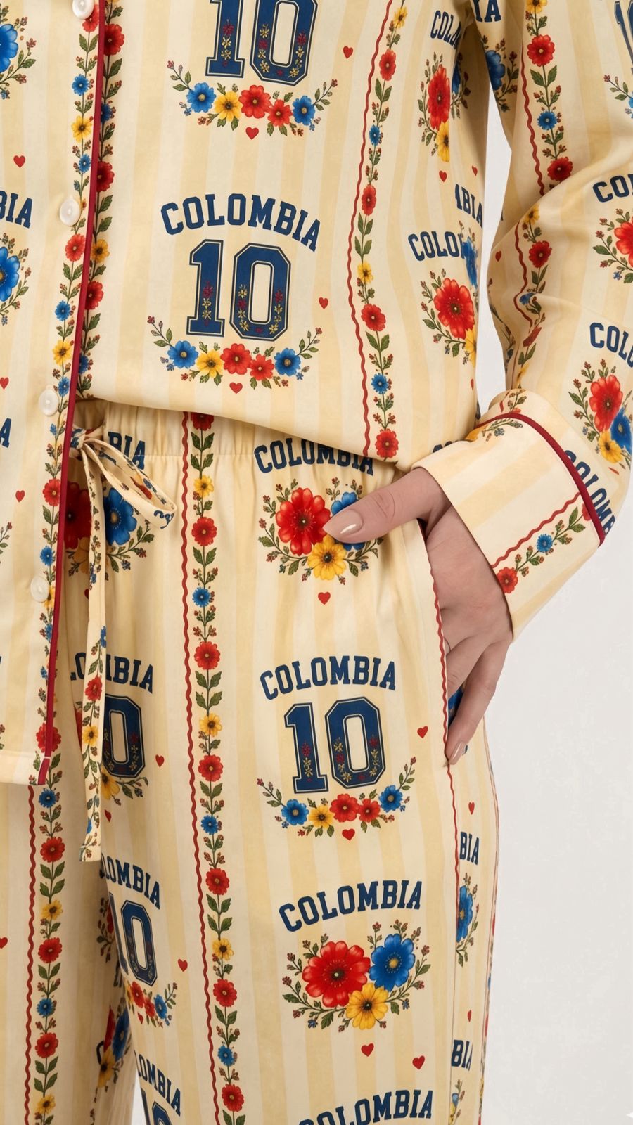 Pijama Colombia Florece