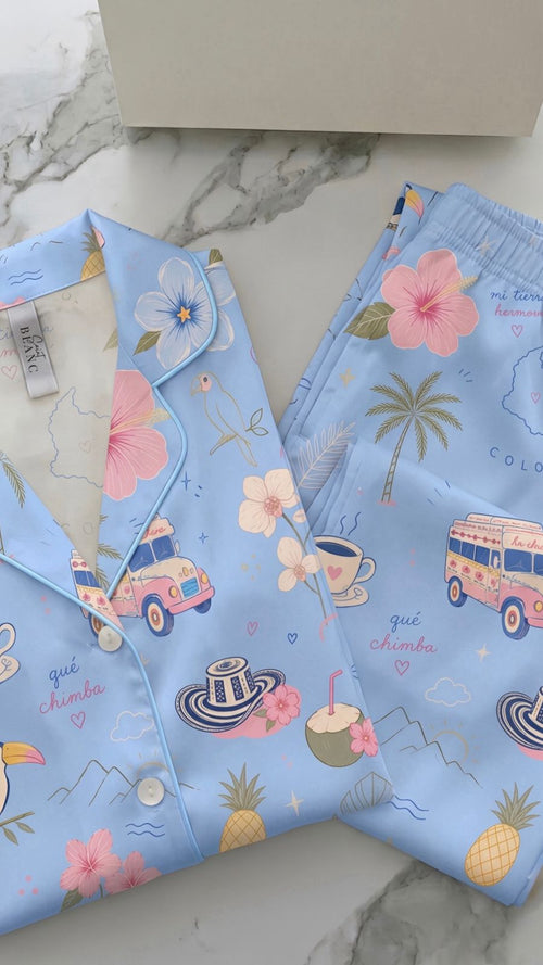 Pijama Colombia Pastel