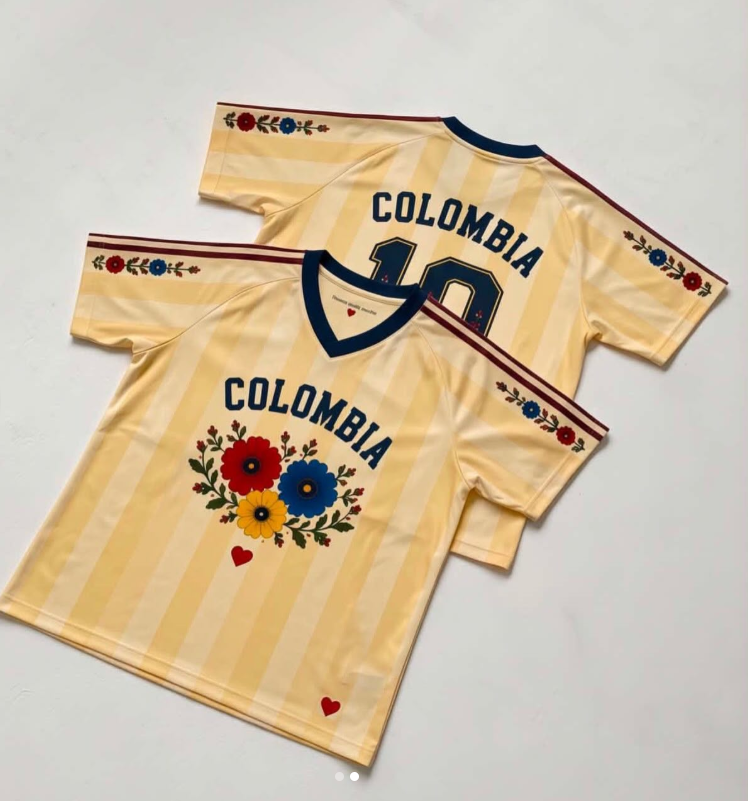 Camiseta Colombia Florece