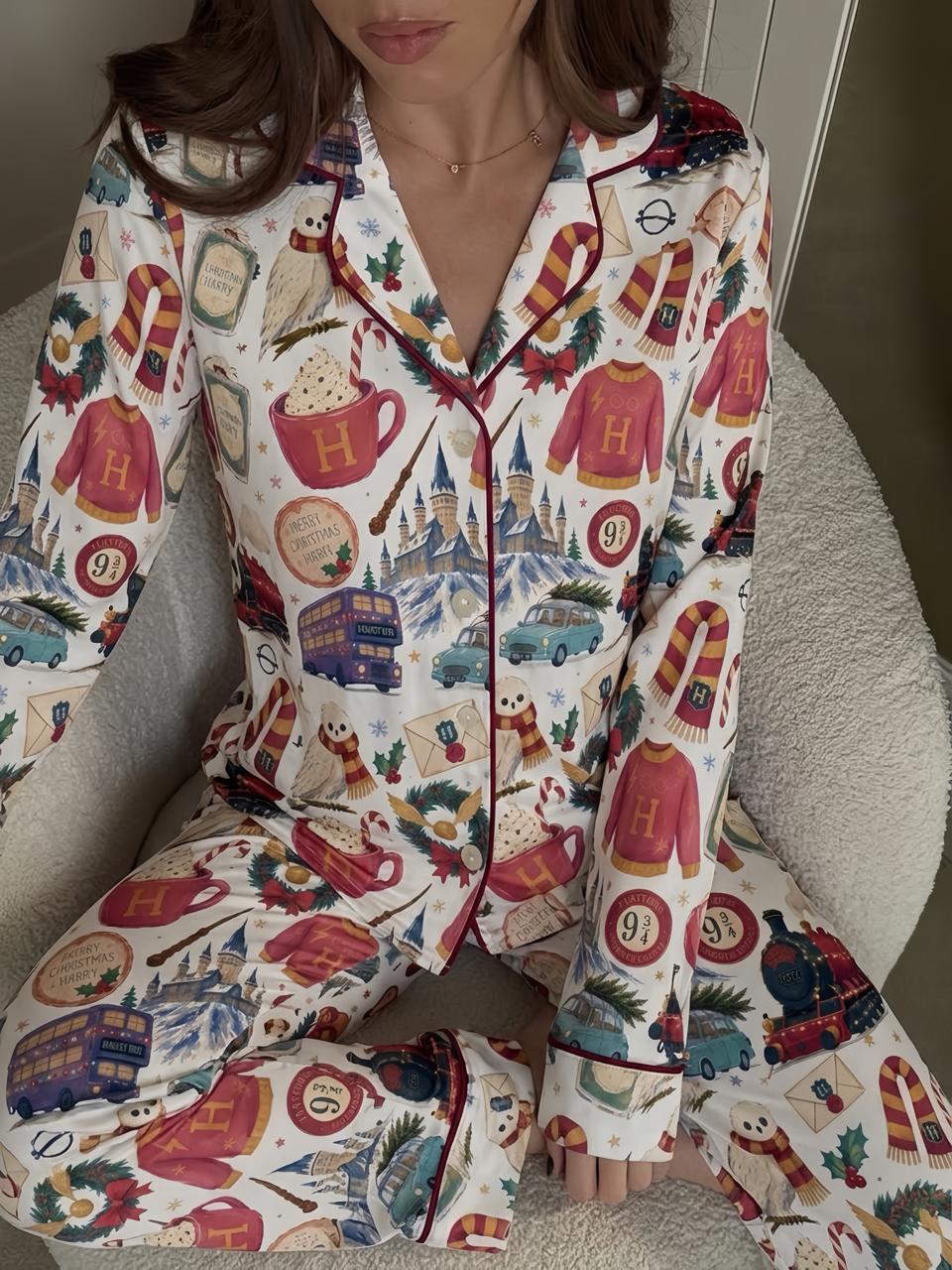 Pijama Academia de magia Christmas