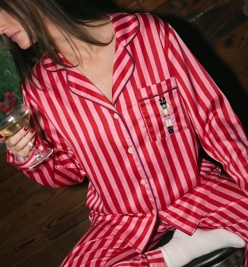 Pijama Rayas Classic Christmas