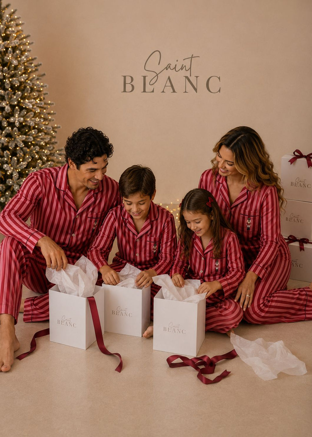 Pijama Rayas Classic Christmas