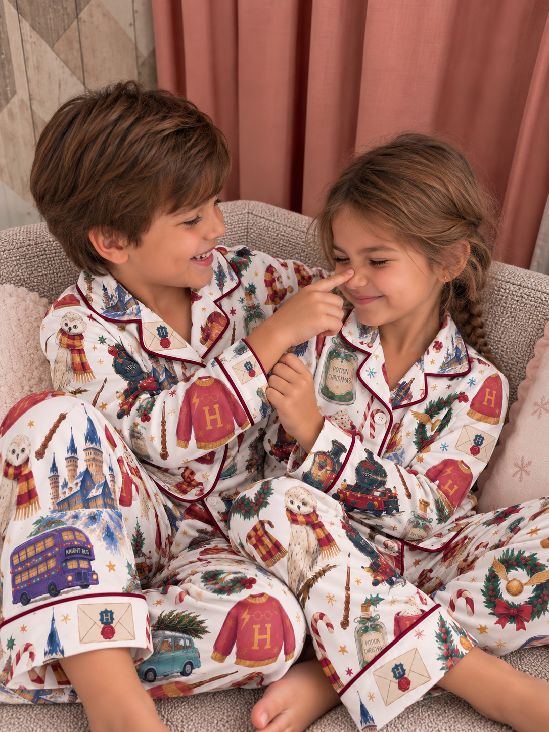 Pijama Academia de magia Christmas