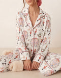 Pijama Village Magic borde palo de rosa
