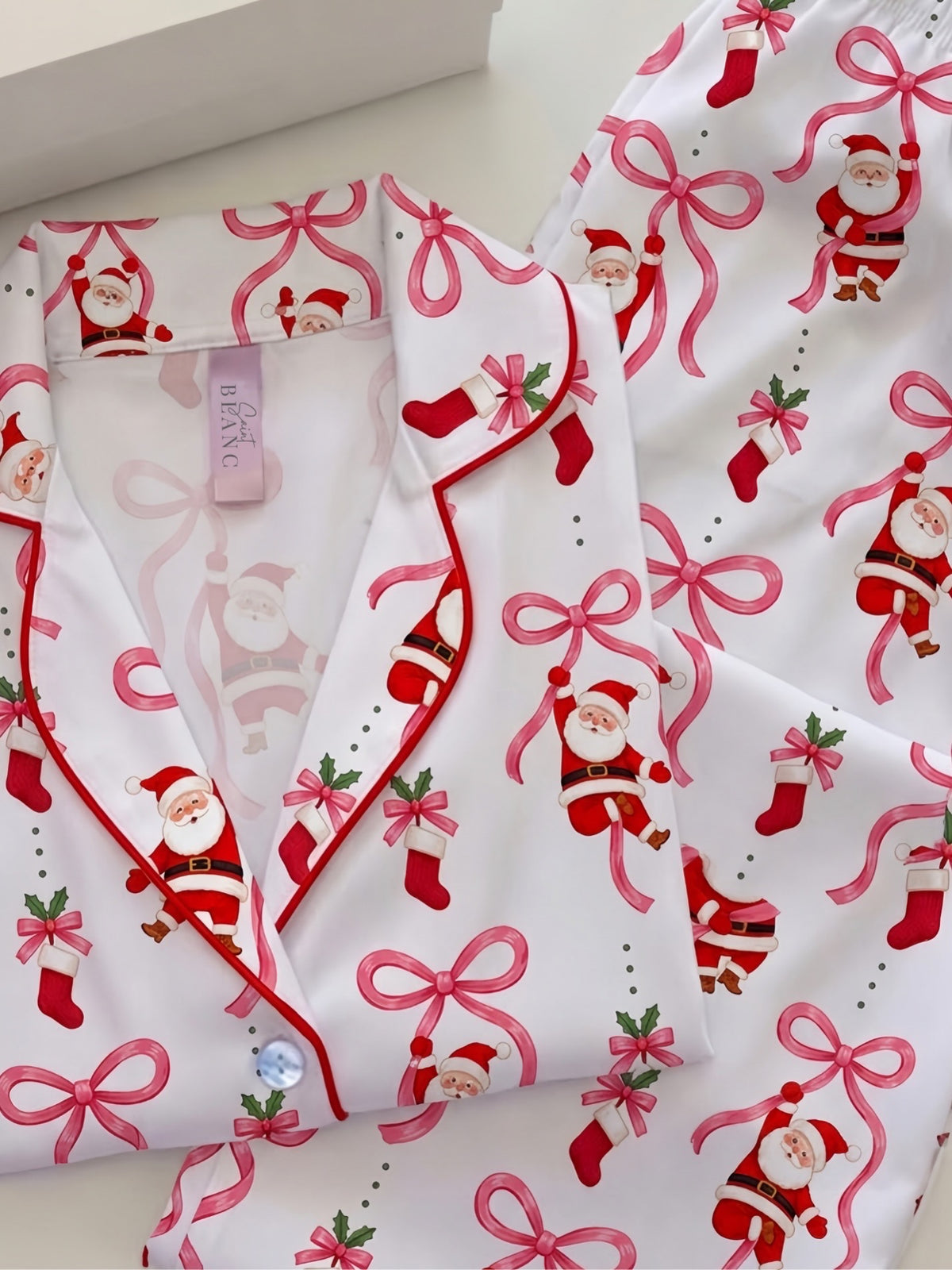 Pijama moños Noel