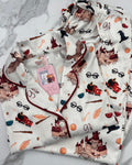Pijama Escuela magica white