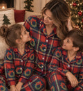 Pijama coronas classic christmas