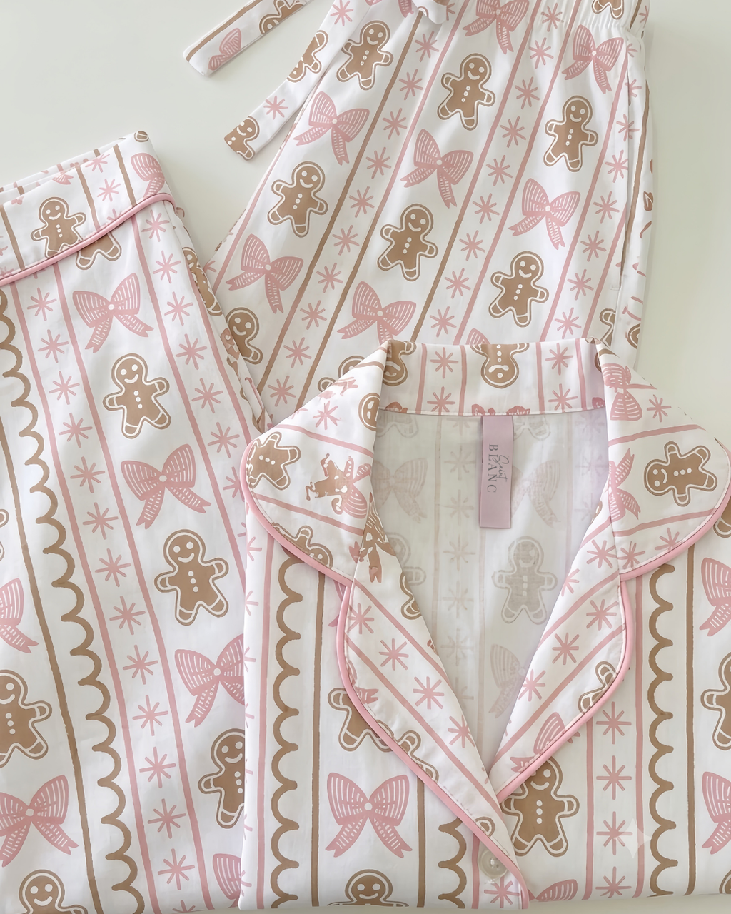 Pink ginger Christmas